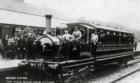 First steam motor car