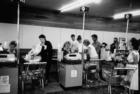 Tesco check-out operators